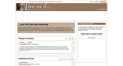 Desktop Screenshot of liveasif.org