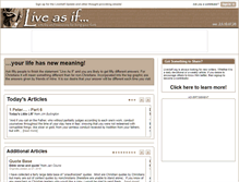Tablet Screenshot of liveasif.org